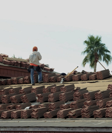 Roof inspection after wind